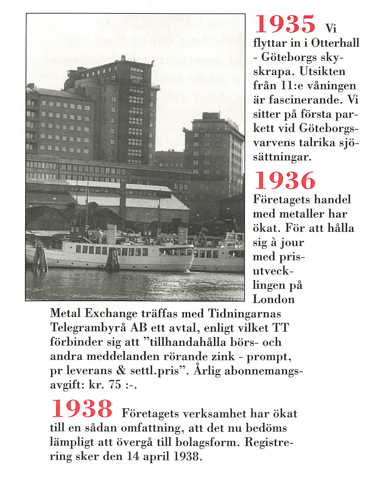 Hj Edwards Sweden 1935-1939
